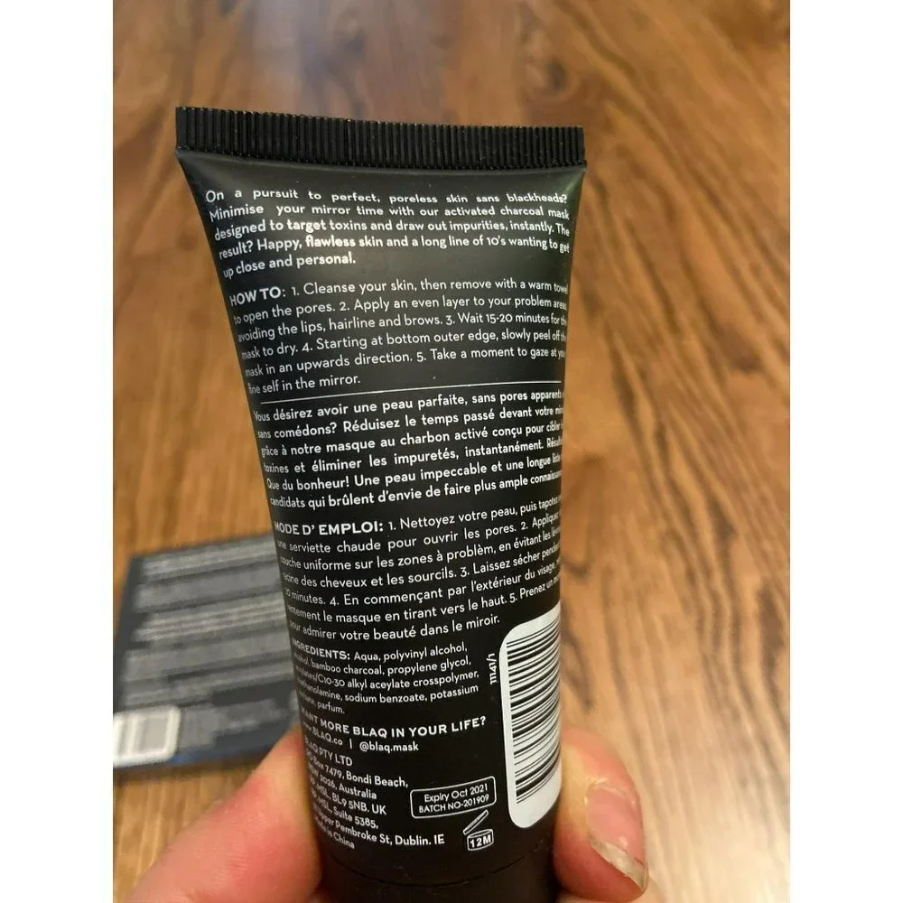 NEW | BLAQ Hyaluronic Acid‎ Eye Mask and Face Mask